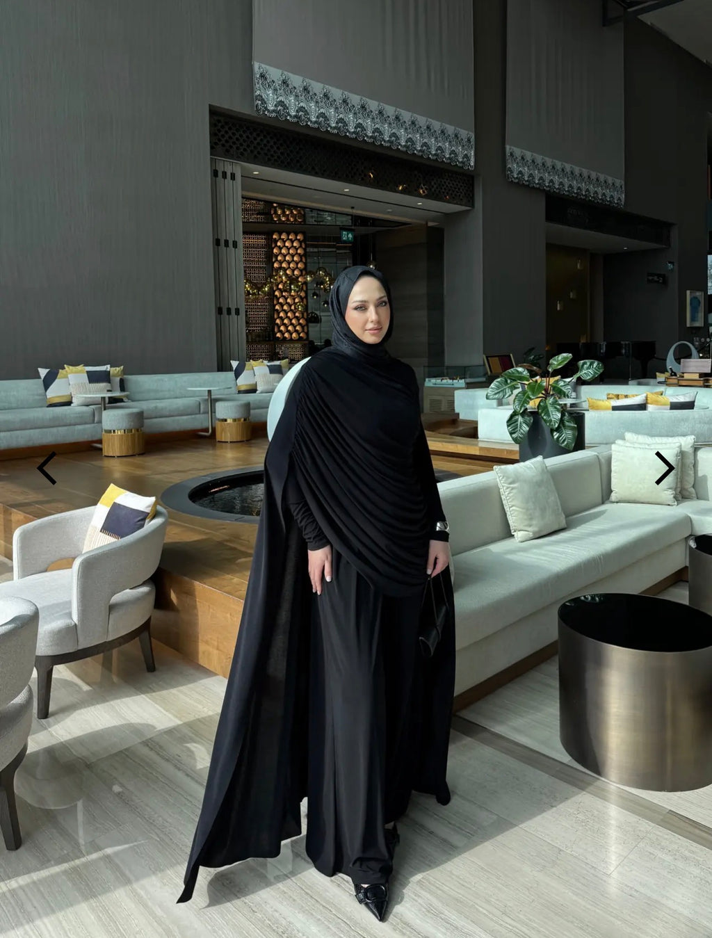 The Midnight Royale Draped Set – Elora Couture