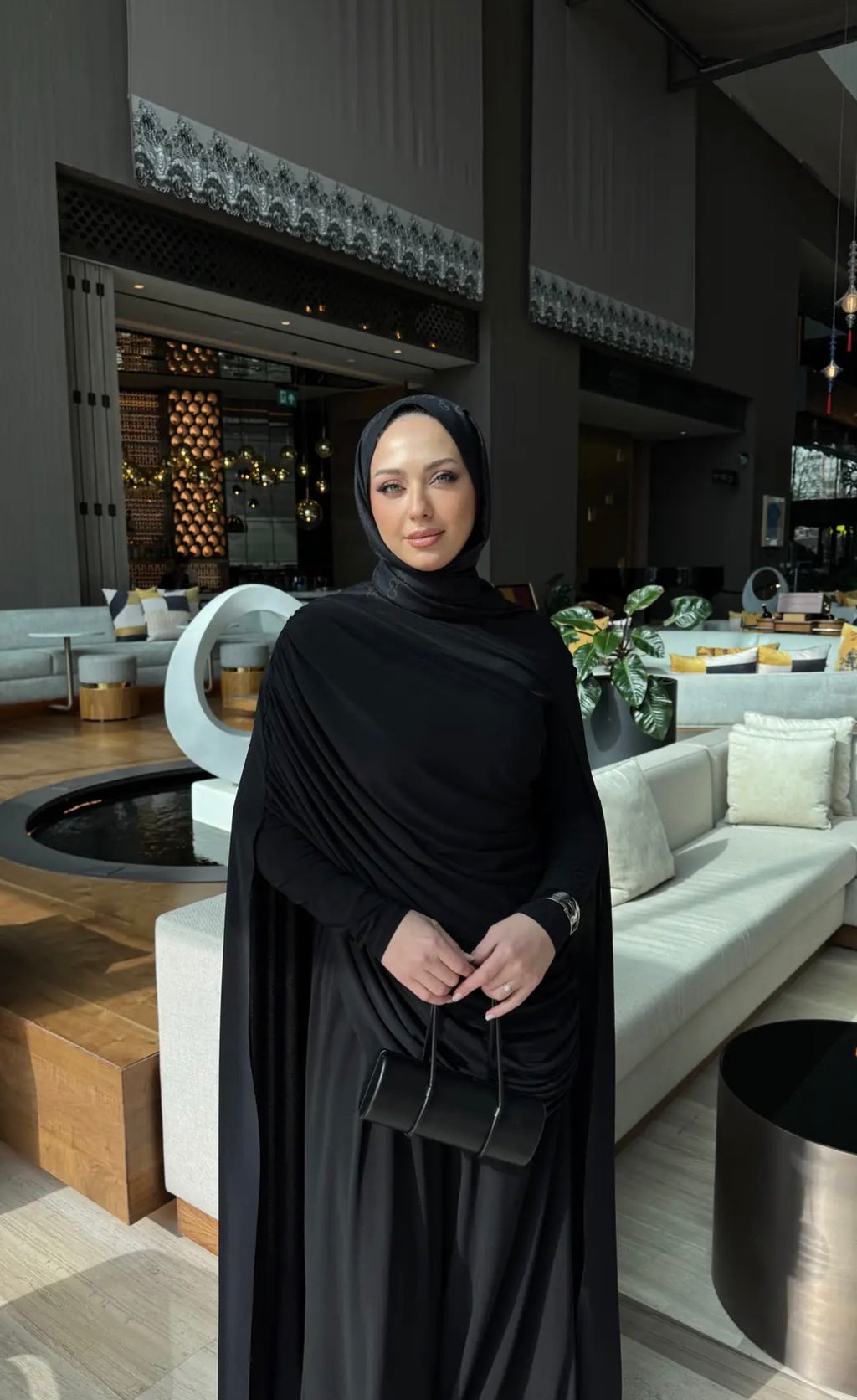 The Midnight Royale Draped Set – Elora Couture